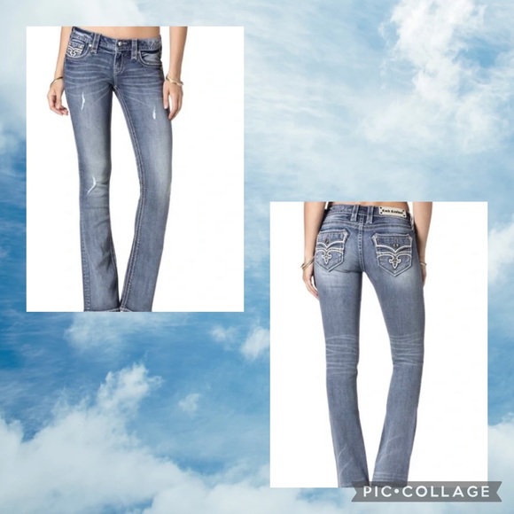 Rock Revival Jeans Boot Size 29/35 and 28 BrandNew Nwt 170 Retail Beautiful